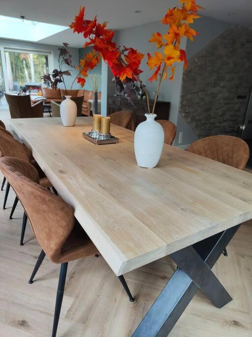 Kindvriendelijke Bungalow In Het Bos Bij Zwemmeer. Vilsteren Buitenkant foto